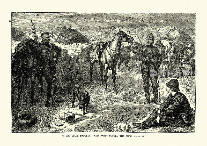 Napoleon, Prince Imperial during Anglo Zulu war